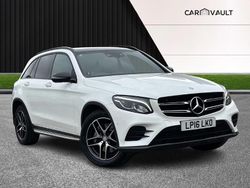 White Used 2016 Mercedes GLC250 AMG Line Premium Estate | £17,694 (Good price)