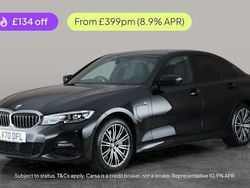 Black Used 2021 BMW 330e M Sport Sedan | £23,771 (Good price)