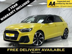 Yellow Used 2019 Audi A1 Sportback S-Line Hatchback | £18,545 (Fair price)