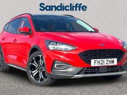 Red Used 2020 Ford Focus Active X Estate | £14,855 (Fair price)