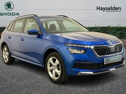 Race blue metallic Used 2023 Skoda Kamiq SE SUV | £16,295 (A bit pricey)