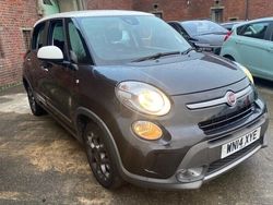 Grey/white Used 2014 Fiat 500L Trekking MPV | £3,254 (Fair price)