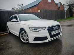 White Used 2014 Audi A6 S-Line Estate | £5,995 (Good price)
