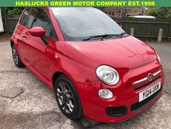 Red Used 2014 Fiat 500 S Hatchback | £4,999 (Fair price)