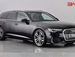 Black saphire Used 2020 Audi A6 S-Line Estate | £20,690 (Super price)