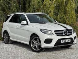 White Used 2016 Mercedes GLE350 AMG line Estate | £14,195 (Super price)