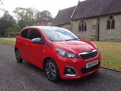 Red Used 2015 Peugeot 108 Allure Hatchback | £4,250 (Fair price)