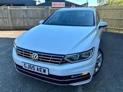 White Used 2015 VW Passat R-line Estate | £10,495 (Expensive)