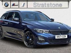 Blue Used 2021 BMW 320 M Sport Estate | £30,890 (Expensive)
