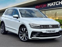 White Used 2018 VW Tiguan R-line SUV | £20,000 (Fair price)