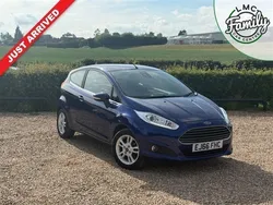 Blue Used 2016 Ford Fiesta Zetec Hatchback | £8,554 (A bit pricey)