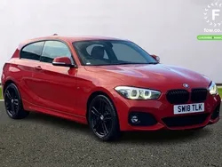 Red Used 2018 BMW 120 Comfort Edition Hatchback | £14,699 (Fair price)