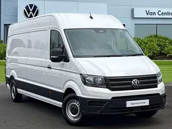 White New 2025 VW Crafter Van | £38,989 (A bit pricey)