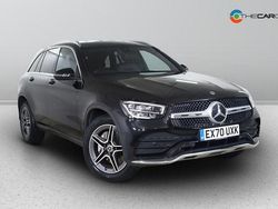 Black Used 2020 Mercedes GLC220 AMG line Estate | £24,975 (Good price)