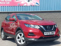Red Used 2021 Nissan Qashqai Acenta Premium SUV | £16,498 (Good price)