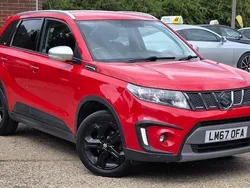 Red Used 2016 Suzuki Vitara SUV | £10,099 (Fair price)