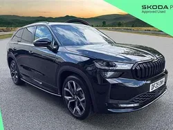 Black Used 2025 Skoda Kodiaq SportLine SUV | £39,495