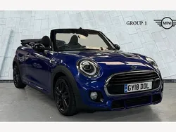 Blue Used 2018 Mini Cooper Cabriolet Cabriolet | £10,795 (A bit pricey)