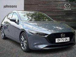 Grey New 2025 Mazda 3 Exclusive-Line Hatchback | £23,590