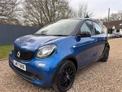 Midnight blue metallic Used 2017 Smart ForFour Premium Hatchback | £10,000 (A bit pricey)
