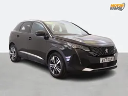 Black Used 2021 Peugeot 3008 Allure Premium Hatchback | £15,295 (Fair price)