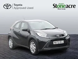 Black Used 2022 Toyota Aygo PURE Hatchback | £11,500 (Fair price)