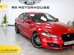 Red Used 2015 Jaguar XF R-Sport Sedan | £10,495 (A bit pricey)