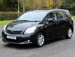 Black Used 2011 Toyota Verso MPV | £3,750