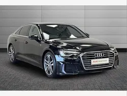 Brilliant black Used 2022 Audi A6 S-Line Sedan | £25,690 (Good price)