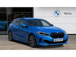 Blue Used 2022 BMW 128 Comfort Edition Hatchback | £25,061 (Fair price)
