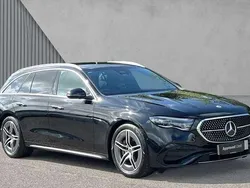 Black Used 2024 Mercedes E220 Advanced Estate | £41,650