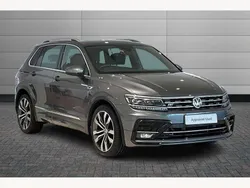 Grey Used 2017 VW Tiguan R-line SUV | £19,595 (Good price)