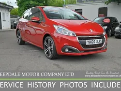 Red Used 2015 Peugeot 208 GT-line Hatchback | £6,990 (Fair price)