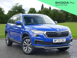 Blue Used 2022 Skoda Kodiaq SE Drive SUV | £26,695 (Fair price)