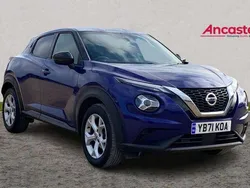 Blue Used 2021 Nissan Juke N-Connecta SUV | £12,975 (Fair price)