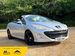 Silver Used 2010 Peugeot 308 CC GT Cabriolet | £1,495 (Fair price)