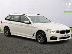 White Used 2019 BMW 520 M Sport Estate | £18,799 (Fair price)