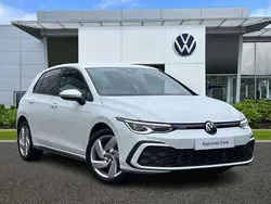 Oryx white motherofpearl Used 2021 VW Golf VIII GTE Hatchback | £20,999 (Fair price)