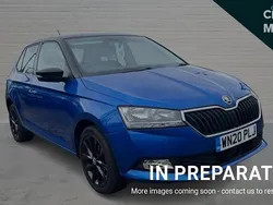 Blue Used 2020 Skoda Fabia Colour Edition Hatchback | £10,709 (Fair price)