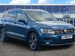 Blue Used 2018 VW Tiguan Allspace SE SUV | £19,995 (Fair price)