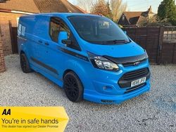 Blue Used 2017 Ford Transit Custom | £9,995 (Super price)