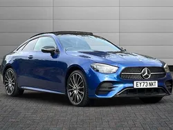 Blue Used 2023 Mercedes E400 AMG line Coupe | £44,595 (A bit pricey)