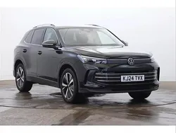 Black Used 2024 VW Tiguan Elegance SUV | £32,361 (Fair price)