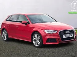 Red Used 2016 Audi A3 S-Line Hatchback | £11,899 (Good price)