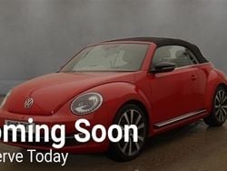 Red Used 2016 VW Beetle Sportline Cabriolet | £10,499 (Good price)