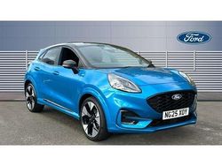 Blue New 2025 Ford Puma ST-Line SUV | £26,513
