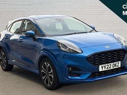 Blue Used 2022 Ford Puma Gen-E ST-Line SUV | £14,293 (Good price)