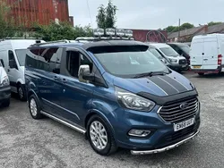 Blue Used 2018 Ford Tourneo Custom Titanium MPV | £19,990 (Expensive)