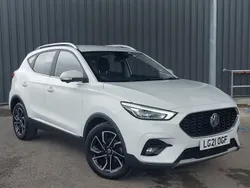 White Used 2021 MG ZS Exclusive Sedan | £12,998 (Fair price)