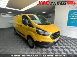 Yellow Used 2021 Ford Transit Custom S Van | £11,995 (Super price)